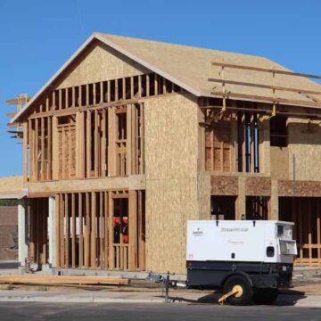 House being built